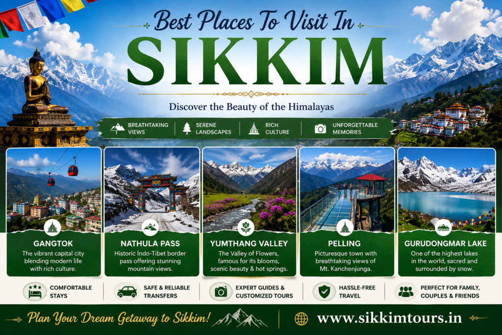 Top Places To Visit In Sikkim